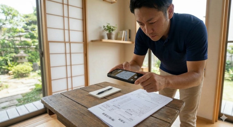 スマホで見積書を撮影